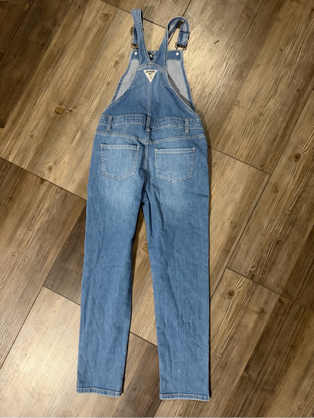 OshKosh B'gosh Light Blue Denim girls Kids Overalls - Picture 2 of 6